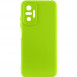 Чохол Silicone Cover Lakshmi Full Camera (A) для Xiaomi Redmi Note 10 Pro / 10 Pro Max Салатовий / Neon Green