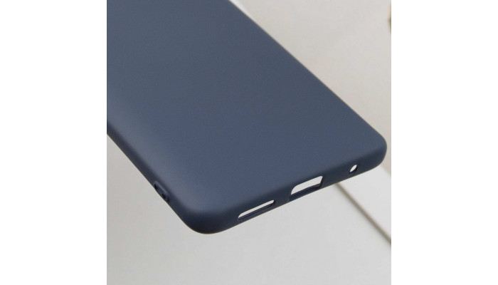 Чехол Silicone Cover Lakshmi Full Camera (A) для Xiaomi Redmi Note 10 Pro / 10 Pro Max Синий / Midnight Blue - фото