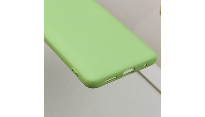 Чохол Silicone Cover Lakshmi Full Camera (A) для Xiaomi Redmi Note 10 Pro / 10 Pro Max Зелений / Pistachio - фото