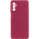 Чехол Silicone Cover Lakshmi Full Camera (A) для Samsung Galaxy A54 5G Бордовый / Marsala - фото