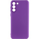 Чохол Silicone Cover Lakshmi Full Camera (A) для Samsung Galaxy S21 Фіолетовий / Purple - фото