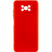 Чохол Silicone Cover Lakshmi Full Camera (A) для Xiaomi Poco X3 NFC / Poco X3 Pro Червоний / Red