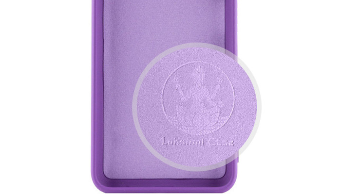 Чехол Silicone Cover Lakshmi Full Camera (A) для Xiaomi Poco X3 NFC / Poco X3 Pro Фиолетовый / Purple - фото