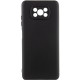 Чехол Silicone Cover Lakshmi Full Camera (A) для Xiaomi Poco X3 NFC / Poco X3 Pro Черный / Black - фото