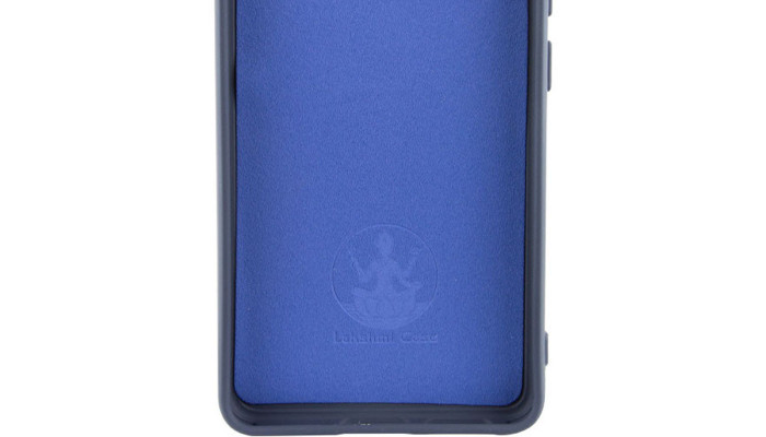 Чехол Silicone Cover Lakshmi Full Camera (A) для Samsung Galaxy S21 FE Синий / Midnight Blue - фото