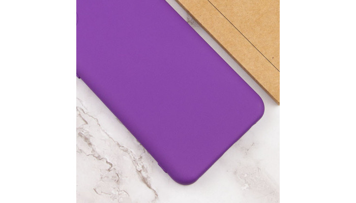 Чехол Silicone Cover Lakshmi Full Camera (A) для Samsung Galaxy S21 FE Фиолетовый / Purple - фото