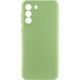 Чохол Silicone Cover Lakshmi Full Camera (A) для Samsung Galaxy S21 FE Зелений / Pistachio - фото