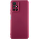 Чехол Silicone Cover Lakshmi Full Camera (A) для Xiaomi Redmi 10 Бордовый / Marsala - фото