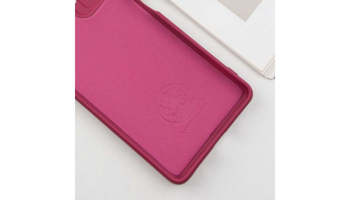 Чехол Silicone Cover Lakshmi Full Camera (A) для Xiaomi Redmi 10 Бордовый / Marsala - фото