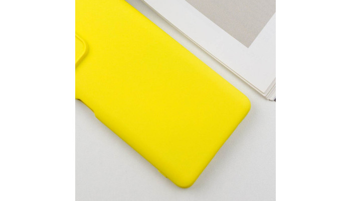 Чехол Silicone Cover Lakshmi Full Camera (A) для Xiaomi Redmi 10 Желтый / Flash - фото