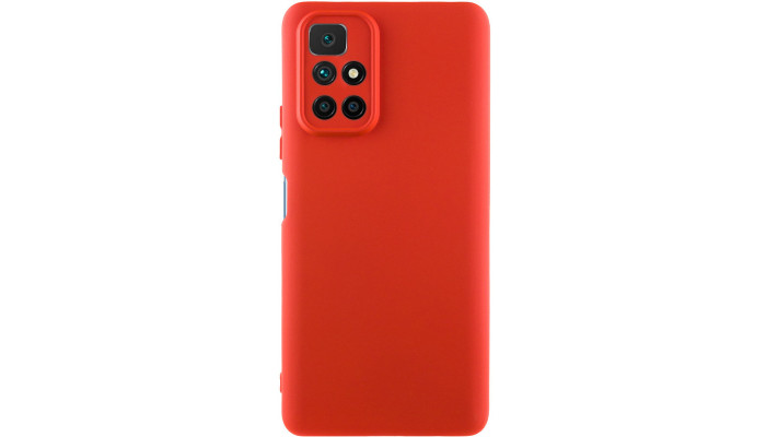 Чехол Silicone Cover Lakshmi Full Camera (A) для Xiaomi Redmi 10 Красный / Red - фото