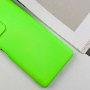 Чехол Silicone Cover Lakshmi Full Camera (A) для Xiaomi Redmi 10 Салатовый / Neon Green