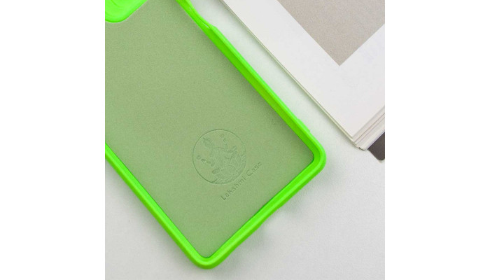 Чехол Silicone Cover Lakshmi Full Camera (A) для Xiaomi Redmi 10 Салатовый / Neon Green - фото