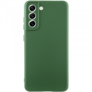 Чехол Silicone Cover Lakshmi Full Camera (A) для Samsung Galaxy S22+ Зеленый / Dark green