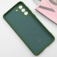 Чехол Silicone Cover Lakshmi Full Camera (A) для Samsung Galaxy S22+ Зеленый / Dark green - фото