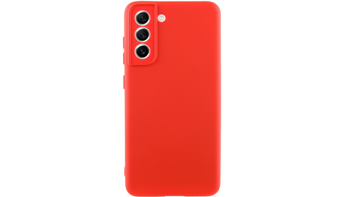 Чехол Silicone Cover Lakshmi Full Camera (A) для Samsung Galaxy S22+ Красный / Red - фото