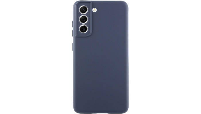 Чохол Silicone Cover Lakshmi Full Camera (A) для Samsung Galaxy S22+ Синій / Midnight Blue - фото