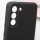Чохол Silicone Cover Lakshmi Full Camera (A) для Samsung Galaxy S22+ Чорний / Black - фото