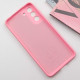 Чохол Silicone Cover Lakshmi Full Camera (A) для Samsung Galaxy S22 Рожевий / Pink - фото