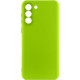 Чохол Silicone Cover Lakshmi Full Camera (A) для Samsung Galaxy S22 Салатовий / Neon Green - фото