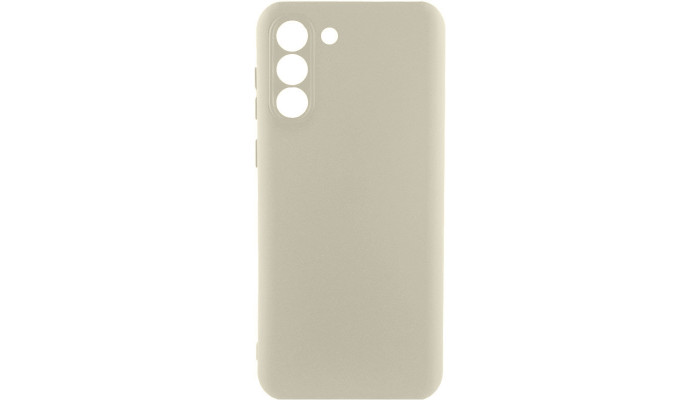 Чехол Silicone Cover Lakshmi Full Camera (A) для Samsung Galaxy S22 Песочный / Sand - фото