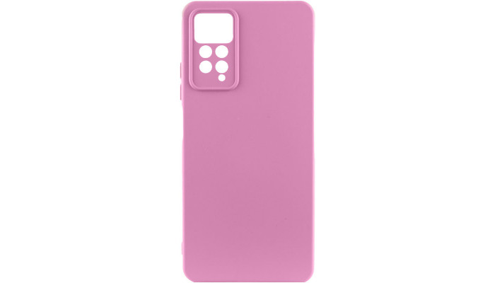 Чехол Silicone Cover Lakshmi Full Camera (A) для Xiaomi Redmi Note 11 Pro 4G/5G / 12 Pro 4G Розовый / Pink - фото