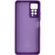 Чохол Silicone Cover Lakshmi Full Camera (A) для Xiaomi Redmi Note 11 Pro 4G/5G / 12 Pro 4G Фіолетовий / Purple - фото