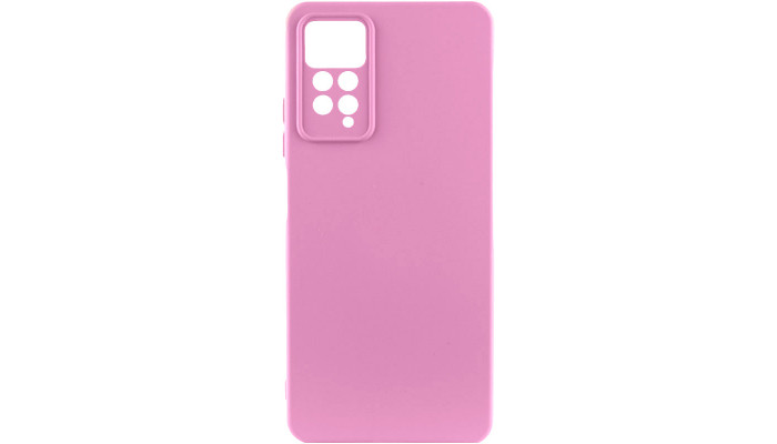 Чохол Silicone Cover Lakshmi Full Camera (A) для Xiaomi Redmi Note 11 (Global) / Note 11S Рожевий / Pink - фото
