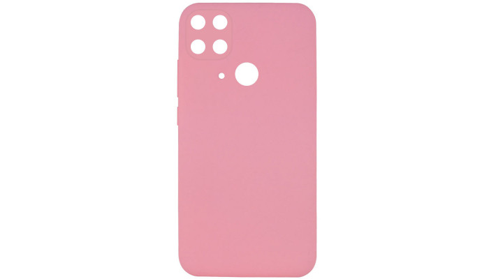 Чехол Silicone Cover Lakshmi Full Camera (A) для Xiaomi Redmi 10C Розовый / Pink - фото