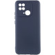 Чехол Silicone Cover Lakshmi Full Camera (A) для Xiaomi Redmi 10C Синий / Midnight Blue - фото