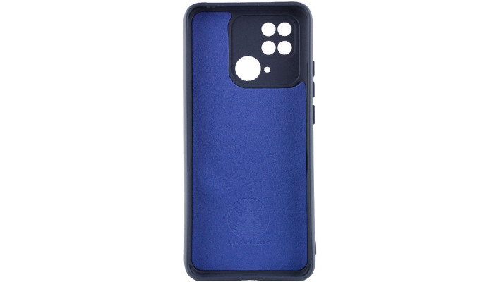 Чехол Silicone Cover Lakshmi Full Camera (A) для Xiaomi Redmi 10C Синий / Midnight Blue - фото