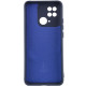 Чехол Silicone Cover Lakshmi Full Camera (A) для Xiaomi Redmi 10C Синий / Midnight Blue - фото