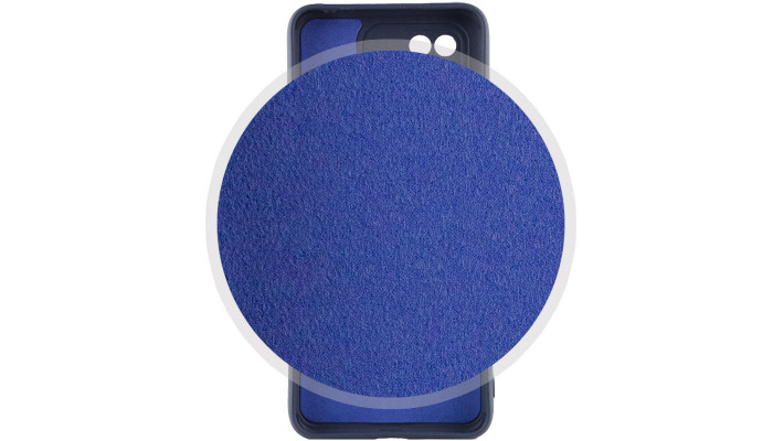 Чехол Silicone Cover Lakshmi Full Camera (A) для Xiaomi Redmi 10C Синий / Midnight Blue - фото