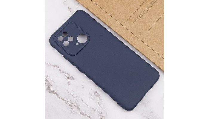 Чехол Silicone Cover Lakshmi Full Camera (A) для Xiaomi Redmi 10C Синий / Midnight Blue - фото