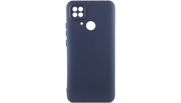 Чохол Silicone Cover Lakshmi Full Camera (A) для Xiaomi Redmi 10C Синій / Navy Blue - фото