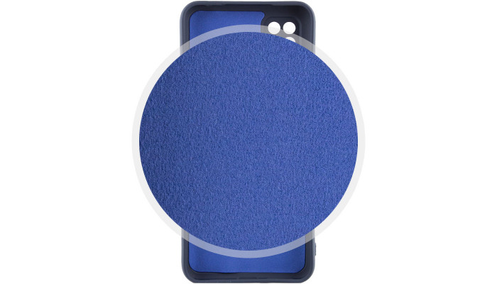 Чехол Silicone Cover Lakshmi Full Camera (A) для Xiaomi Redmi 10C Синий / Navy Blue - фото