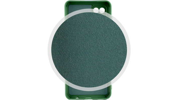 Чехол Silicone Cover Lakshmi Full Camera (A) для Samsung Galaxy M33 5G Зеленый / Dark green - фото