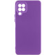 Чохол Silicone Cover Lakshmi Full Camera (A) для Samsung Galaxy M33 5G Фіолетовий / Purple - фото