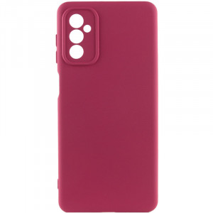 Чохол Silicone Cover Lakshmi Full Camera (A) для Samsung Galaxy A04s Бордовий / Marsala