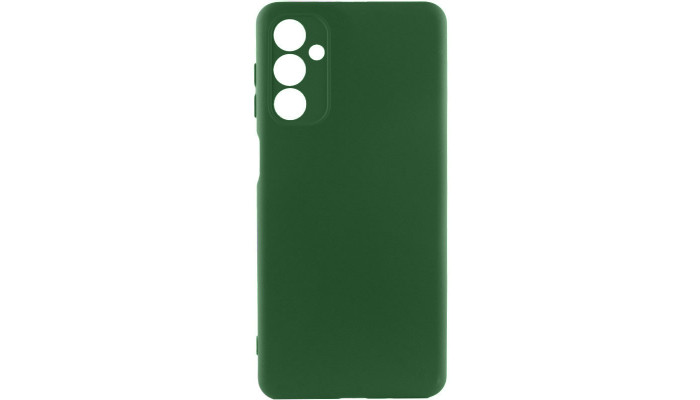 Чохол Silicone Cover Lakshmi Full Camera (A) для Samsung Galaxy A04s Зелений / Dark green - фото