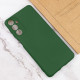 Чохол Silicone Cover Lakshmi Full Camera (A) для Samsung Galaxy A04s Зелений / Dark green - фото