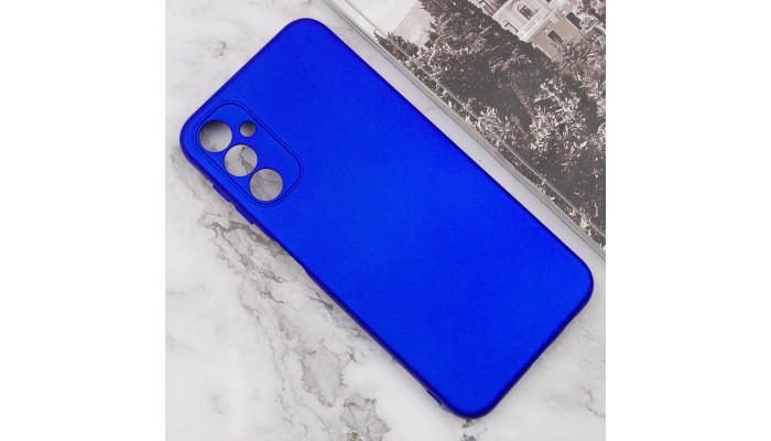 Чохол Silicone Cover Lakshmi Full Camera (A) для Samsung Galaxy A04s Синій / Iris - фото