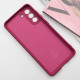 Чохол Silicone Cover Lakshmi Full Camera (A) для Samsung Galaxy S23 Бордовий / Marsala - фото