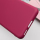 Чохол Silicone Cover Lakshmi Full Camera (A) для Samsung Galaxy S23 Бордовий / Marsala - фото