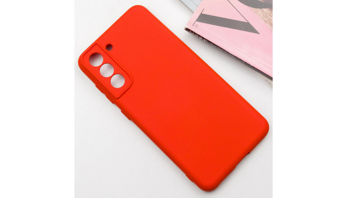 Чехол Silicone Cover Lakshmi Full Camera (A) для Samsung Galaxy S23 Красный / Red - фото