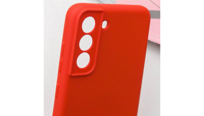 Чехол Silicone Cover Lakshmi Full Camera (A) для Samsung Galaxy S23 Красный / Red - фото