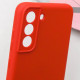 Чехол Silicone Cover Lakshmi Full Camera (A) для Samsung Galaxy S23 Красный / Red - фото