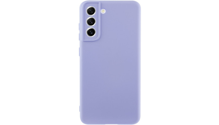 Чохол Silicone Cover Lakshmi Full Camera (A) для Samsung Galaxy S23 Бузковий / Dasheen - фото