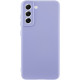 Чохол Silicone Cover Lakshmi Full Camera (A) для Samsung Galaxy S23 Бузковий / Dasheen - фото