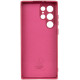 Чехол Silicone Cover Lakshmi Full Camera (A) для Samsung Galaxy S23 Ultra Бордовый / Marsala - фото